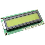 LCD Display 16X2 Yellow Backlight LCD1602 Parallel