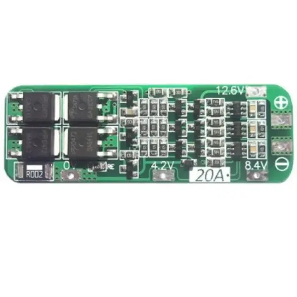 3S 20A BMS - 3.7V Li-ion 18650 Battery Charger - Battery Manager