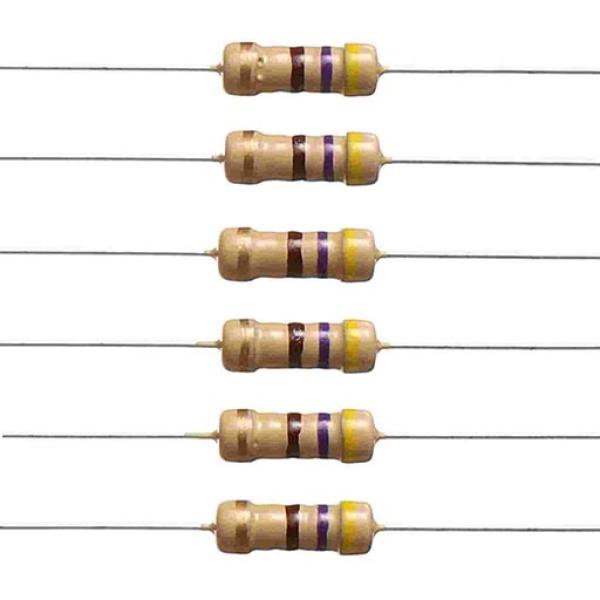 470Ω Resistor 1/4watt - (Pack of 10)