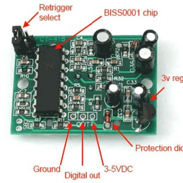 PIR Motion Sensor Detector Module HC-SR501